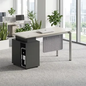 1 Person Office Workstation Computer Modern l Shaped Executivewooden Work Manager Desks Furniture Table for Design