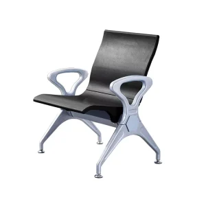 1 Seat Metal Single Seater Airport Waiting Chair Sale Classic Chair Bench Design Bank Waiting Area Chair