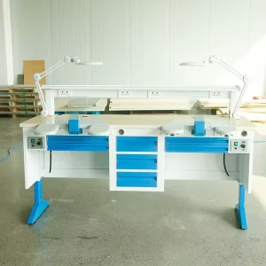 1.8m Dental Laboratory Furniture with Drawer Cabinet Dental Lab Technician Work Bench Table