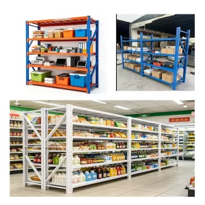 100 500kg Per Layer Multi Layer Warehouse Cargo Rack Commercial Warehouse Steel Racking Garage Storage Rack