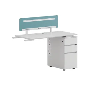 1200mm Budget Single Person Staff Desk Modern Minimalist Office Workstation for SME Office Procurement