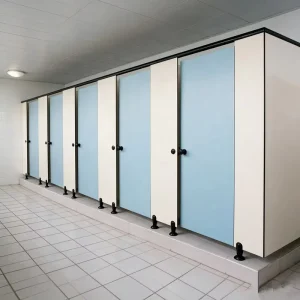 12mm Compact Laminate HPL School Toilet Partition Cubicle Waterproof Restroom Partition