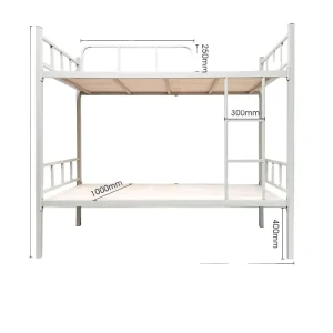 180cm Modern Double Layers Steel Adjustable Bunk Bed