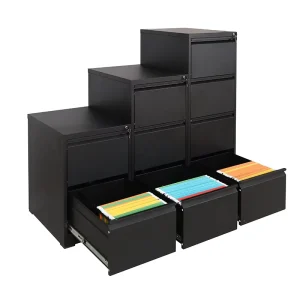 2 3 4 Drawer Lockable Steel File Cabinet Modern Vertical Filing Cabinet for Home Office