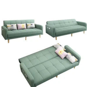 2 3 Seater Modern Design Fabric Sofa Bed for Hotels