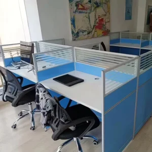 2 4 6 8 Person Modular Cubical Cubicles Office Set Furniture Modern Staff Desk Office Workstations