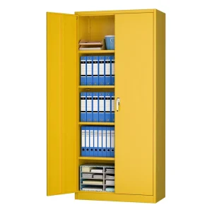 2 Door Office Storage Cabinet Filing Cabinets Modern Heavy Duty Steel Filing Cabinets