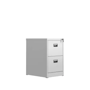 2 Drawers Metal Filing Cabinet with Lock Small Office File Cabinet Durable Steel Storage Cabinet Commercial Furniture for School