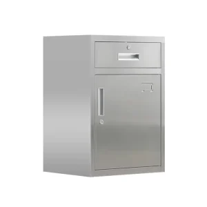 201 Stainless Steel File Cabinet 1 Drawer 1 Stainless Steel Door School Enterprise Laboratory Hospital Sterile Storage Cabinet