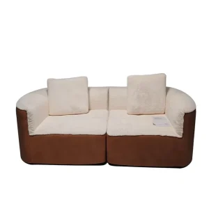 2607# Modern Luxury Velvet U-Shaped Modular Eco-Friendly Sectional Sofa Set for Apartment and Hotel Use