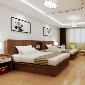 3 4 5 Star Resort Bed High Class Hotel Bedroom Furniture Set