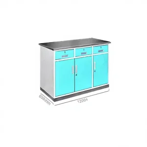 3-Door 2-Drawer Adjustable Modular Stainless Steel Contemporary Design Freestanding Durable Eco-Friendly School Filing Cabinet