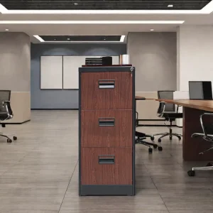 3-Drawer Steel Storage Hanging Filing Cabinet for Suspension File Folder
