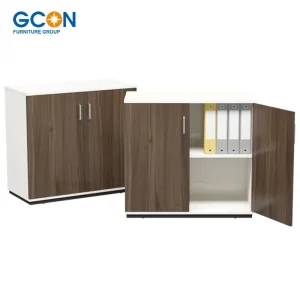 3 Layers Office Wooden Filing Cabinet