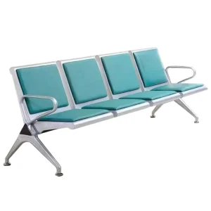 3 Seat Stainless Steel Hospital Waiting Chair Clinic Room Furniture