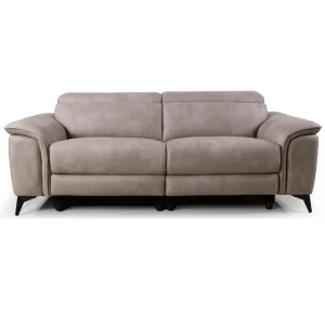 3 Seater Electric Recliner Reclinable Sofa Set with Power Recliner and Headrest