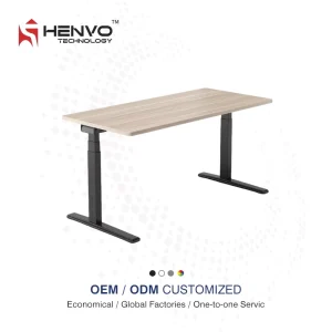 3 Stage Dual Motor Electric Height Adjustable Desk Ergonomic Sit Stand Home Office Workstation BIFMA Certified Computer Desk