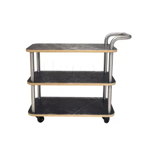 3 Tier Stainless Steel Service Trolley