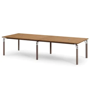 3 To 4 Meters Long European Style Conference Table Simple Customizable Office Meeting Table For Conference Room