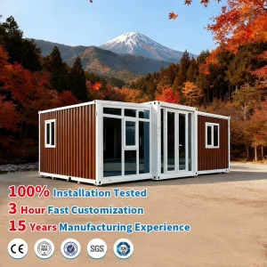 30 Ft Custom 2 Bed Modern Expandable Prefabricated Container House Modular Home 2 Bedroom Tiny House Ready to Live