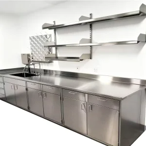 301/316 Stainless Steel Lab Bench for Clean Room Applications