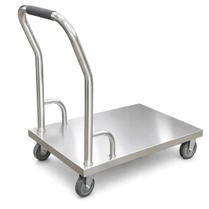 304 201 Stainless Steel Widely Used Trolley Commercial Mobile Food Stainless Steel Dining Cart for Restaurant Hotel