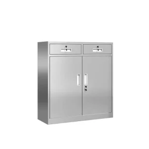 304 Stainless Steel Hospital and School Modern Document and Equipment Storage Cabinet with Customization Support