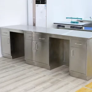 304 Stainless Steel Modern Laboratory Furniture Clean Room Metal Table for School Hospital Chemical Lab Use
