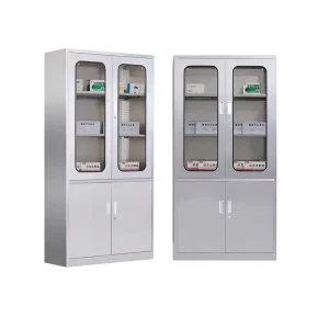 304 Stainless Steel Workshop Adjustable Durable Large Capacity Lock Mobile Pedestal Office Filing Cabinet