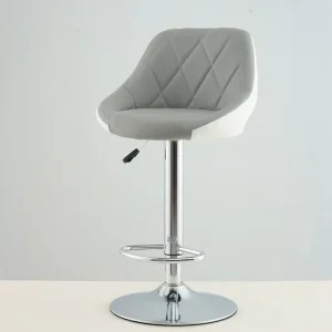 360 Degree Rotating Kitchen bar Chairs Customization Bar Furniture Adjustable Height Synthetic Leather Shop for bar Stools