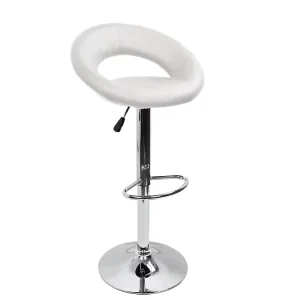 360 Degree Swivel High Bar Chair for Kitchen Island Counter Stools Height Adjustable Barstools with Footrest for Home Bar Pub