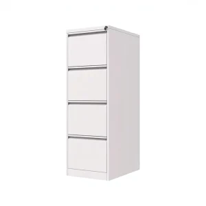 4 Drawer Steel Filing Cabinet A4 FC Hanging File Folder Drawer Type Metal Office Document Storage Archive Cabinet