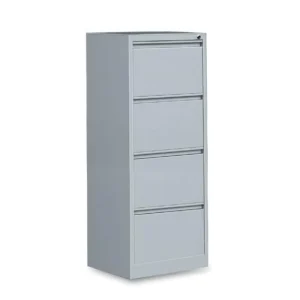 4 Drawer Vertical Metal File Cabinet with Lock Heavy Duty A4 Filing Cabinet for Hanging Folder Commercial Office Storage Cabinet