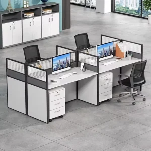 4 Seat Partition Office Furniture Cubicles Workstation