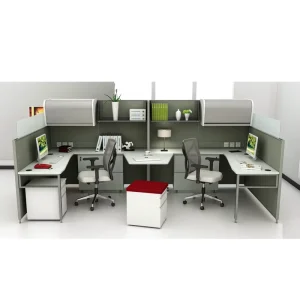40mm Aluminum Frame Modern Office Cubicle Workstation Cabinet Partition Hospital Warehouse