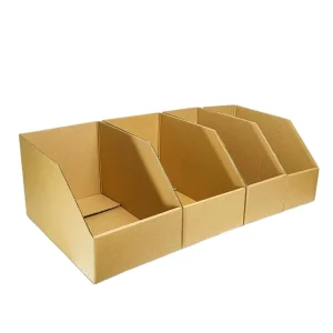 5 Layer Cardboard Corrugated Magazine Book Rack Lever Arch File Folder Divider Document Stationery Storage Box Carton