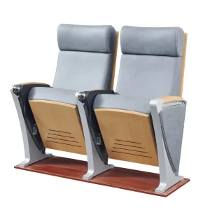5 Stack Linked Positions Auditorium Chairs With Writing Pad Lecture Hall Theater Seating
