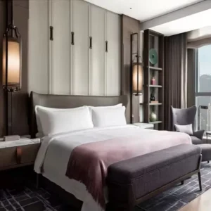 5 Star Hospitality Bedroom Furniture Custom Design FF&E Project Bespoke Joinery for Middle East Luxury Hotels