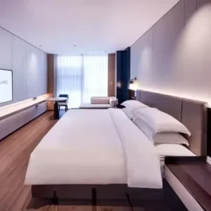 5 Star Hotel Bedroom Furniture Set Cambria Wooden Hotel Bedroom Sets Furniture for Sale in China Furniture Set Bed Wardrobe