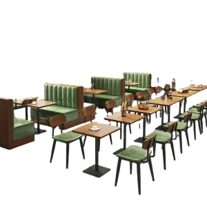 5 Star Luxury Commercial Restaurant Furniture Dining Tables and Chair Set for Hotel Cafe Restaurant