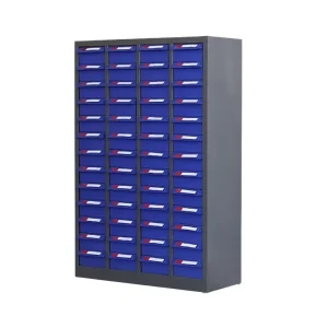 52 Drawer Parts Cabinet Electronic Component Storage Cabinet with Plastic Drawers
