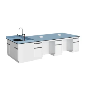 530B Stainless Steel Lab Bench with Customizable Size for Workshop School Hospital Modern Design Laboratory Furniture
