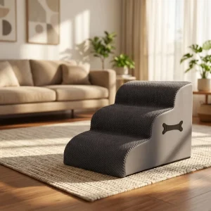 57x40x40cm Customizable Safety Pet Ramp for Seniors and Cats Washable Cover Home Use