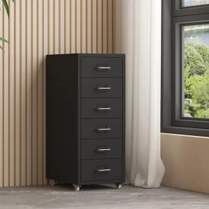 6 Drawer Steel Storage Cabinet Colored Office Filing Cabinet Home Crevice Cabinet Metal Bedside Table Dressing Table Cabinet
