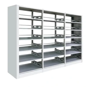 6 Layer Book Shelf Library Shelving Metal School Bookcase