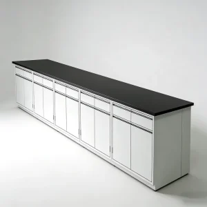 600mm High Temperature Steel Heat Resistant Laboratory Table Workbench for School and Hospital Lab Furnace Equipment Use