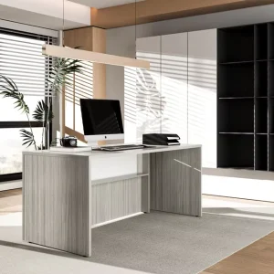 66.93 inch Wood Rectangular Office Long Desk with Extra Large Desktop for Home Office Desk Furniture