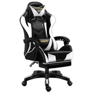 835E Sports Gaming Chair Leather Internet Cafe Computer Chair Comfortable Long Sitting Adjustable Ergonomics Office Computer