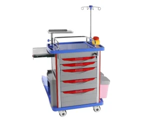 ABS Hospital Trolley Emergency Nursing Medical Crash Cart