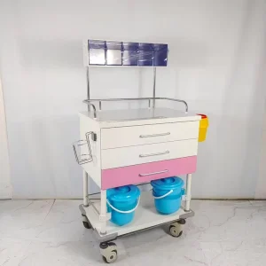 ABS Medical Cart ICU Emergency Trolley Factory Direct Price Customizable Design Source Factory